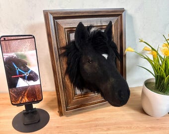 3D Wool Felt Pet Portrait | Personalized Wool Pet Portrait | Wool Dog / Cat Memorial Frame | Pet Lover Gift | Pet Loss Gift