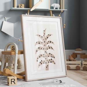 Affiche Boho Plant, déco chambre enfant, déco nature, déco bohème, photo bohème. impression nature, plante bohème, décor de chambre, photo de plante, P24