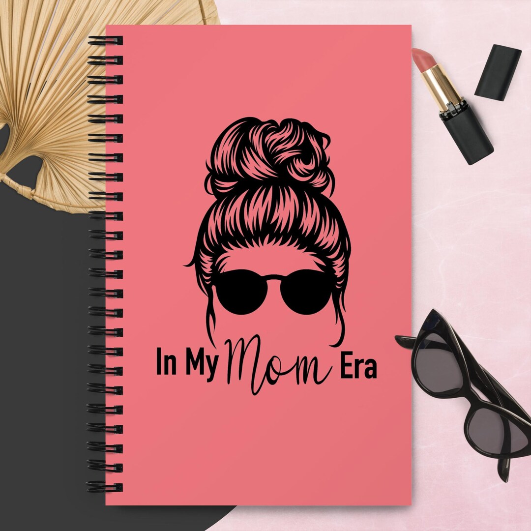 Mom Notebook Design In My Mom Era - Spiral Notebook - Etsy