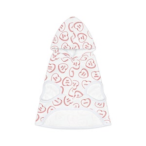 Hearts Love Pet Hoodie