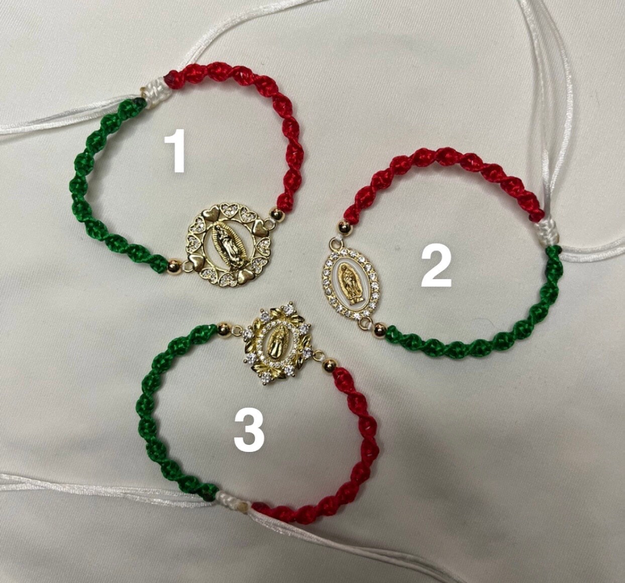 Twisted Mexican Flag Color Bracelets - Etsy