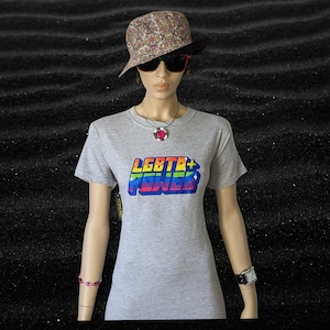 プライド、BI、両方、L、女性、女性、味方、ゲイ、LGBTQ+、パワー