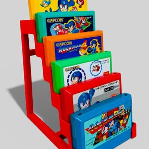 Support/présentoir/support de jeu Famicom compatible avec 6 modules NES Famicom GDX#020