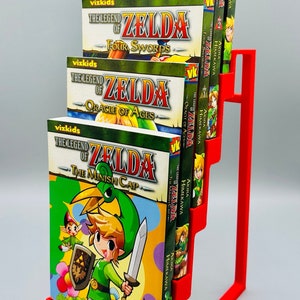 Manga Stand / Display Stand - 3D printed for up to 5 Manga / Modules #GD-Nr-043