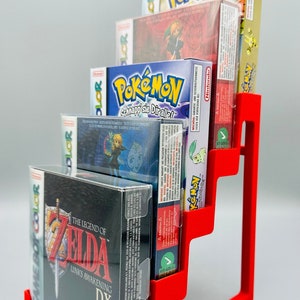 Gameboy Color OVP Stand / Display Stand - 3D printed for 5 OVP / Modules #GD-Nr-018