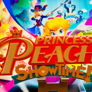 Princess Peach Showtime Logo