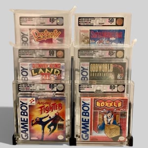 VGA/ Pixel Gameboy/ Color/ Advance/ Universal OVP Stand /  - 3D gedruckt für 4x Cases / Module GDX#021