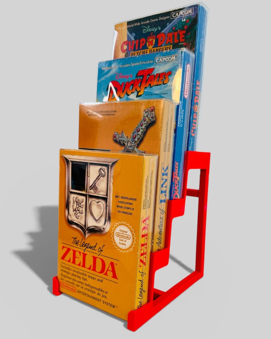 Nes Rack NES Original Packaging Stand / Game Holder for Display Stand - for up ...