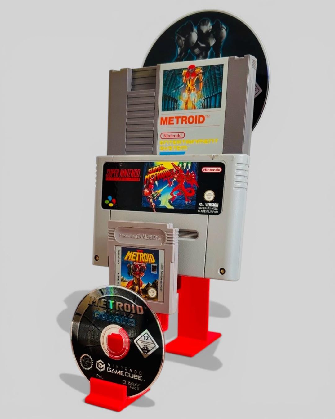 Universal Cartridge Stand / Game Holder / Display Stand - 3D Printed ...