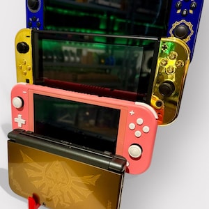 Handheld Display Stand/Stand- 3D printed for 4 handhelds #GD-No.027