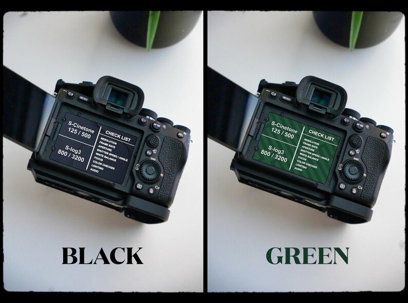Sony A7IV Camera // Cheat Sheet Check List Sticker - Etsy