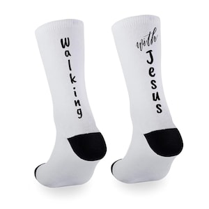 Walking With Jesus {Socks} Walking With Jesus {Socks}