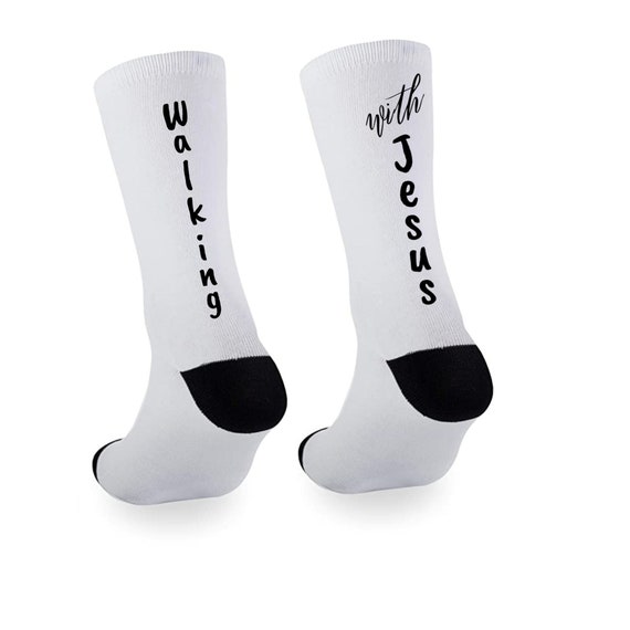 Walking With Jesus {Socks} Walking With Jesus {Socks}