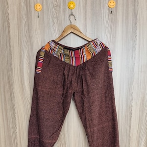 Holiday Trousers, Lightweight Pants, Womens Trousers, Cotton Trousers, Yoga Trousers, Harem Pants, Fair Trade Pants,