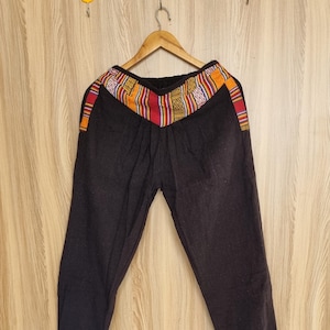 Sommerhose Pants, Harem Trouser, Womens Yoga Pants, Lightweight Cotton Pants, Fair Trade, Hareem Pants,Hippy Pants