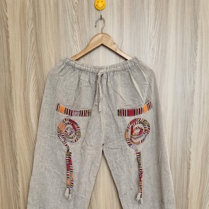 Trousers Harem Hippie Pants with Pockets  Comfortable Yoga pants Bohemian Festival Pants Baggy Lounge Pants   pump trousers pants