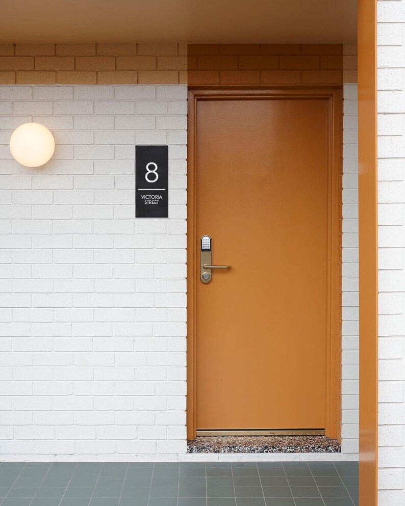 Premium Personalised House Sign Custom Double Layer Acrylic House