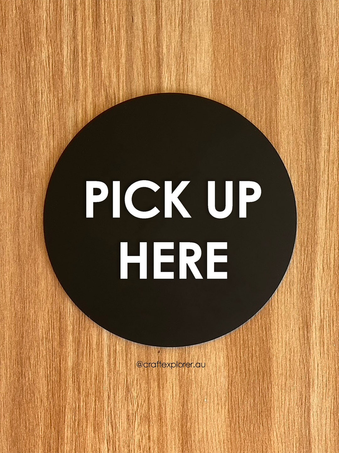 Pick up Here Sign Acrylic Retail Sign Bar Cafe Restaurant - Etsy