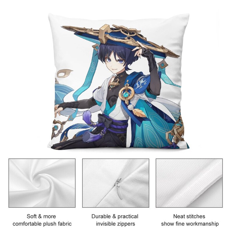 Buy Genshin Scaramouche Genshin Impact Pillowcase Custom Online in ...