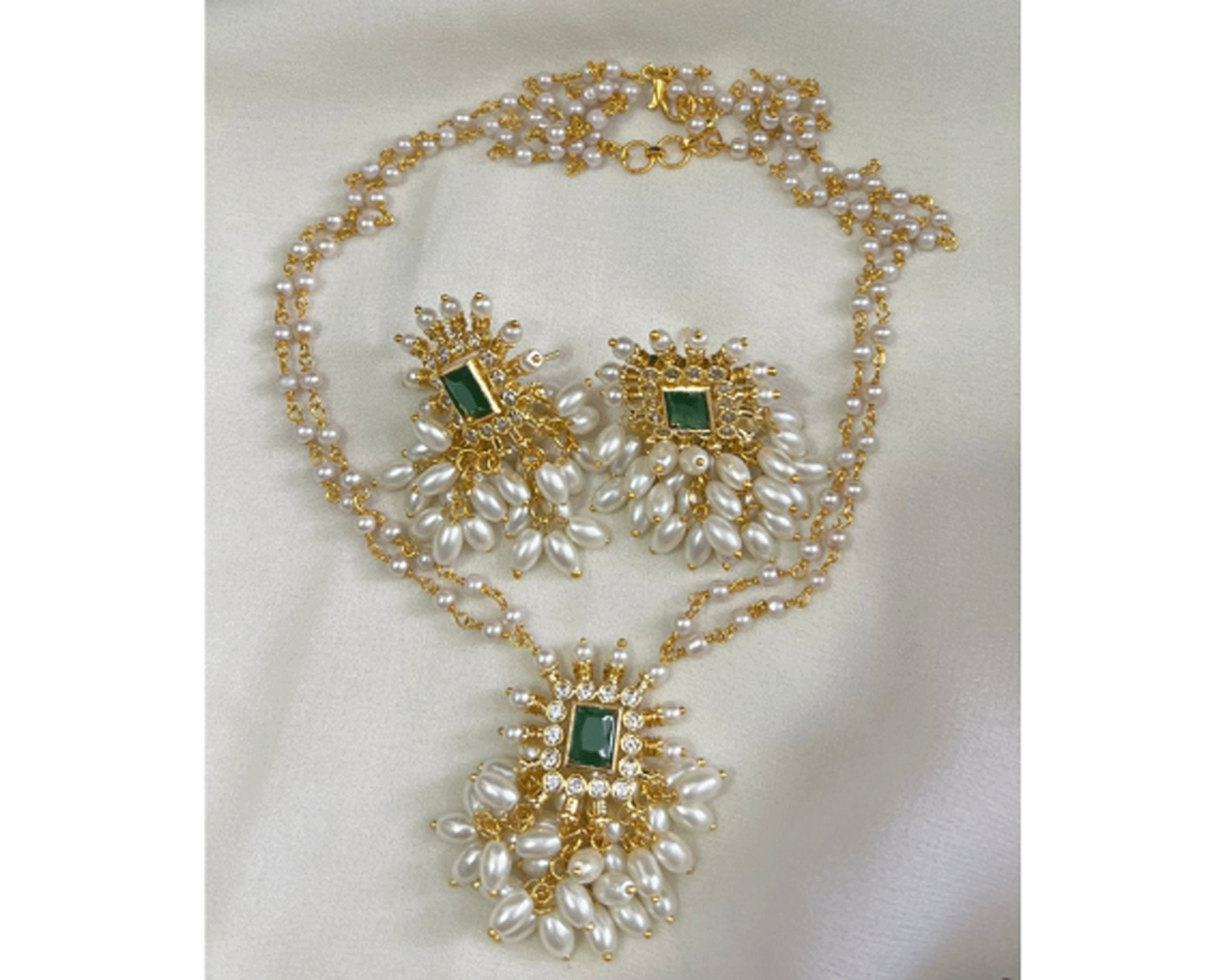 The Green Indore Rope Necklace