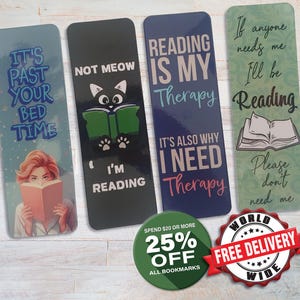 Bladwijzers | Lezerscadeaus | Boekenclub | Boekaccessoire | Cadeaus | Kwaliteitskarton en gelamineerd | Gratis verzending in heel Australië
