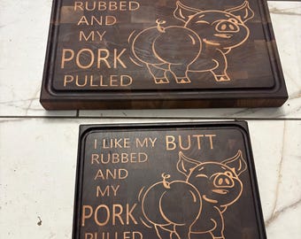 End grain cutting boards