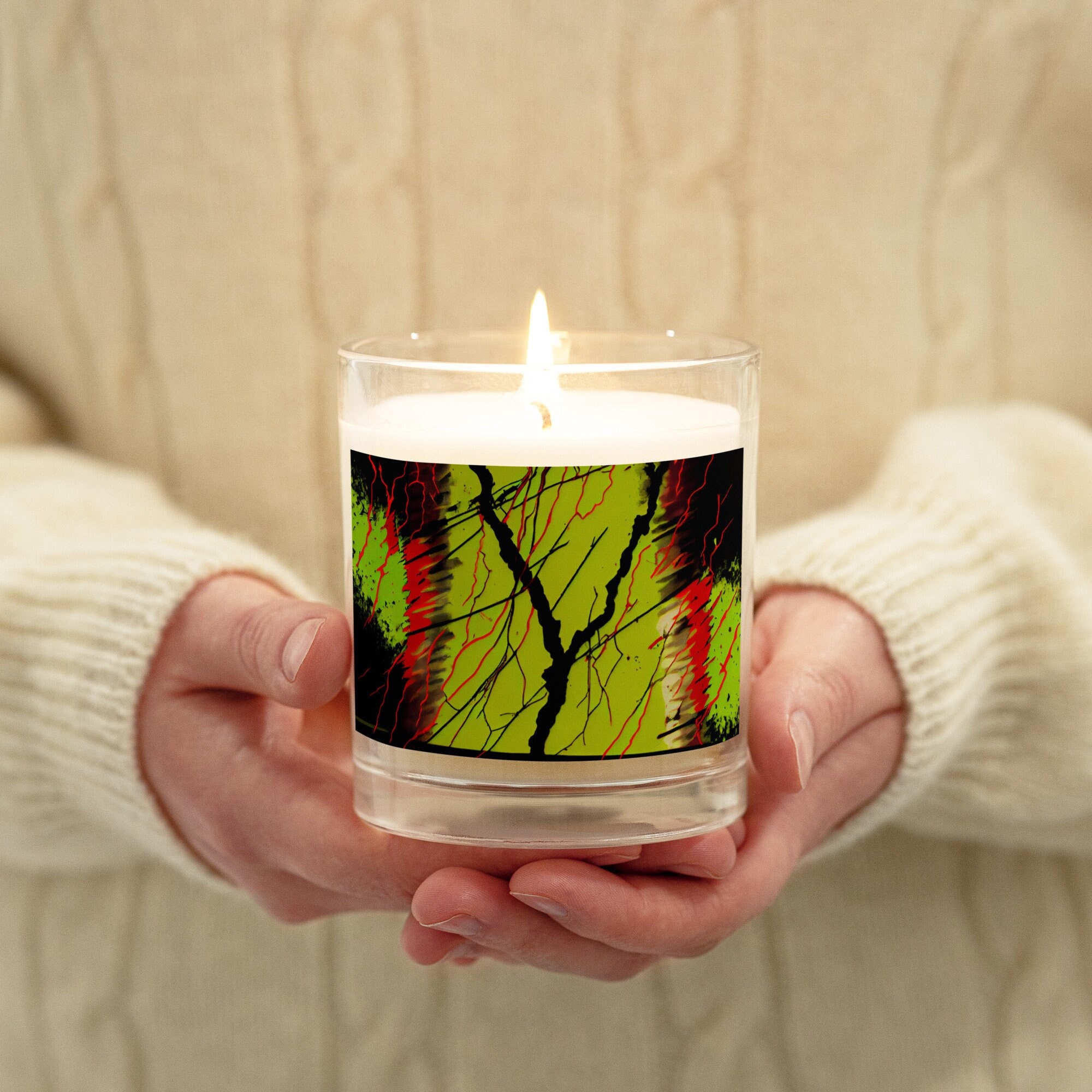 Candle Wax Art