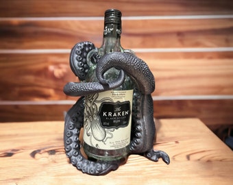 The Kraken Bottle Holder Gray Color