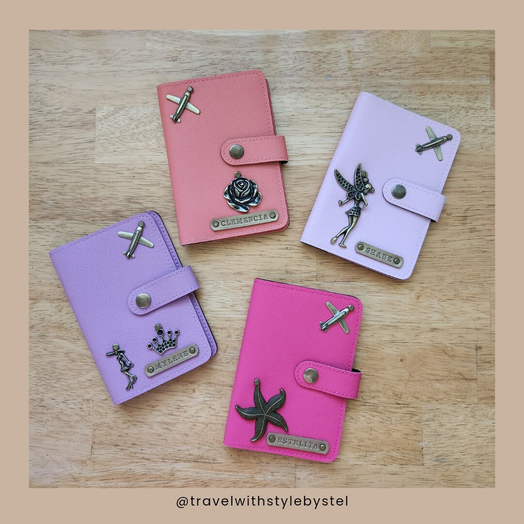 Personalized Passport Holder Custom Passport Holder Etsy