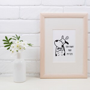 Vegan Print, vegan art, Cow art, Cow print, Vegan Poster, Vegan Wall Decor, vegan digital download, vegan humour, vegan decor image 2