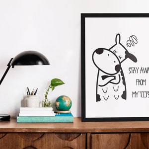 Vegan Print, vegan art, Cow art, Cow print, Vegan Poster, Vegan Wall Decor, vegan digital download, vegan humour, vegan decor image 3