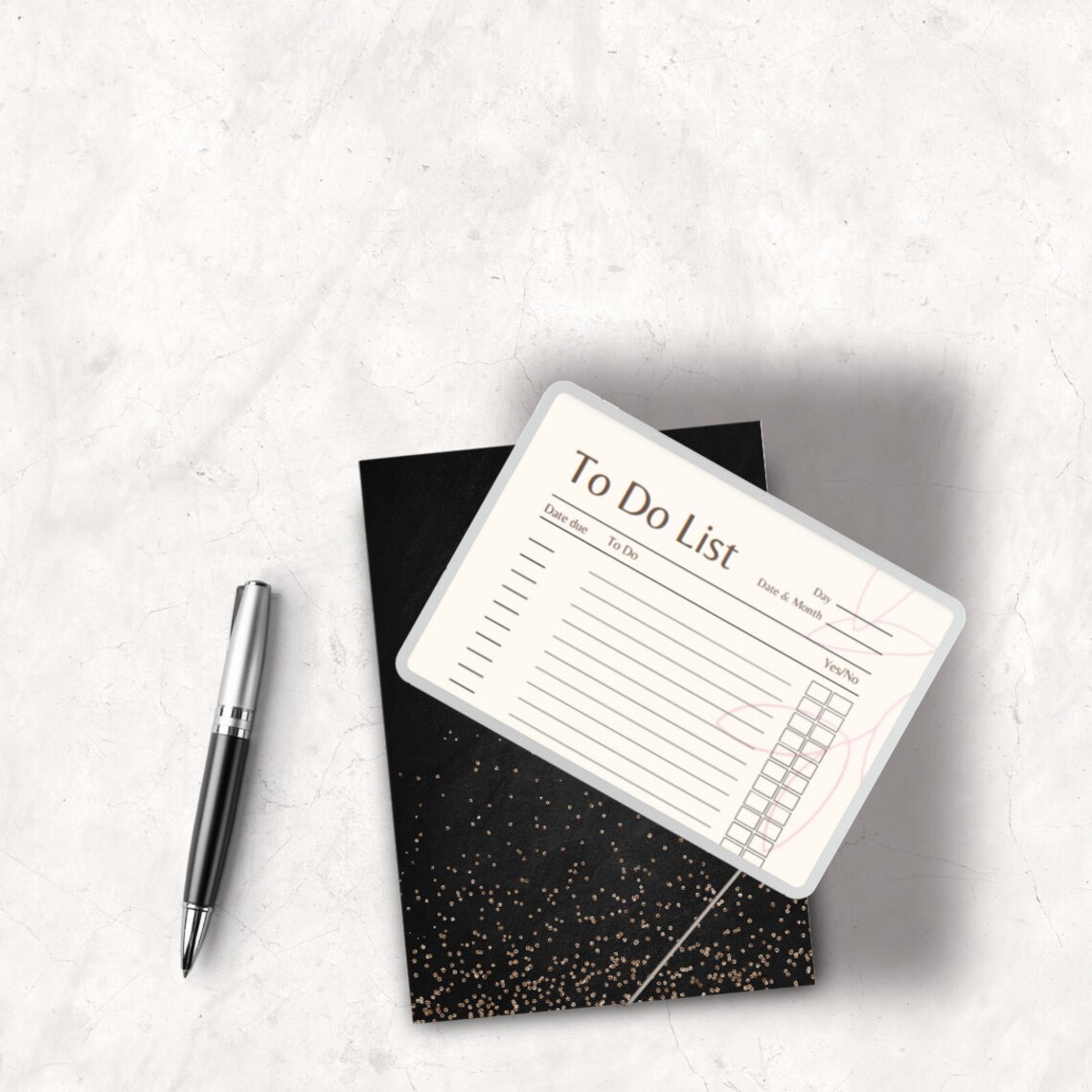 Daily/weekly/monthly to Do List, Digital to Do List, Minimalist Daily ...