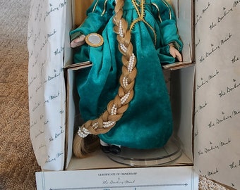 Collezione di bambole da libro di fiabe Danbury bambole in porcellana color menta