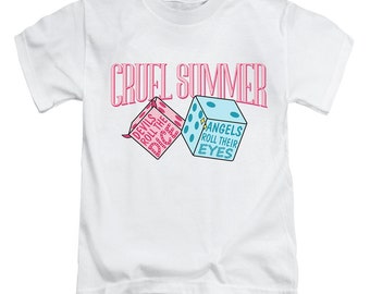 Cruel Summer Kids T-Shirt Childrens Merch Tee Top Gift New (Dice)