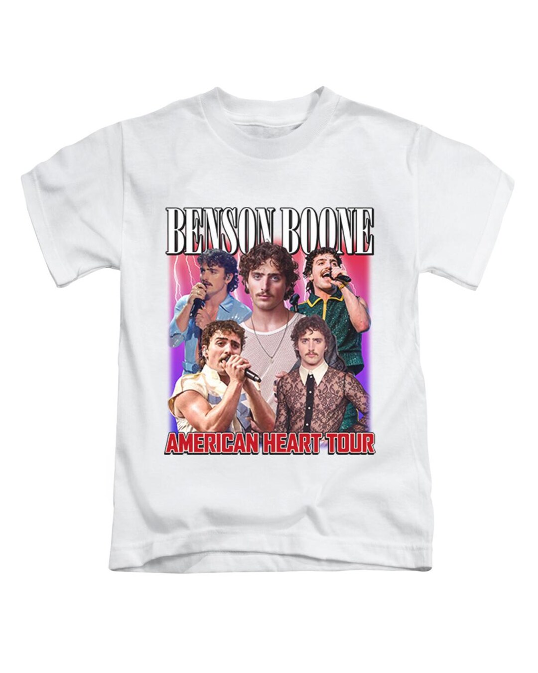 【即購入可】benson boone American heart 公式tシャツ Just announced! The Limited Edition Benson Boone 'American