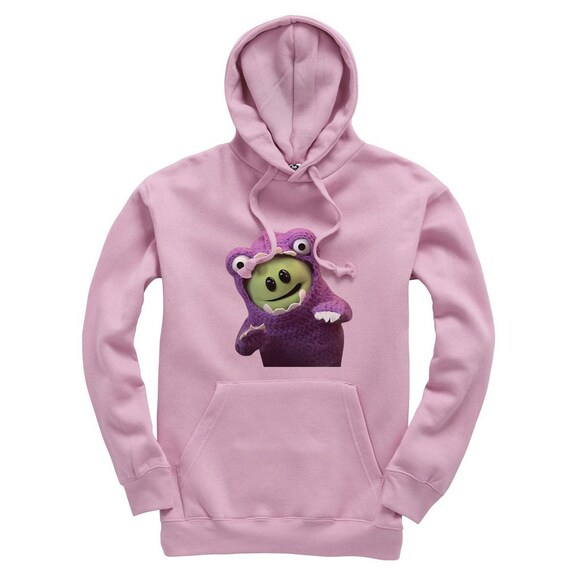 Purple monster hoodie hotsell