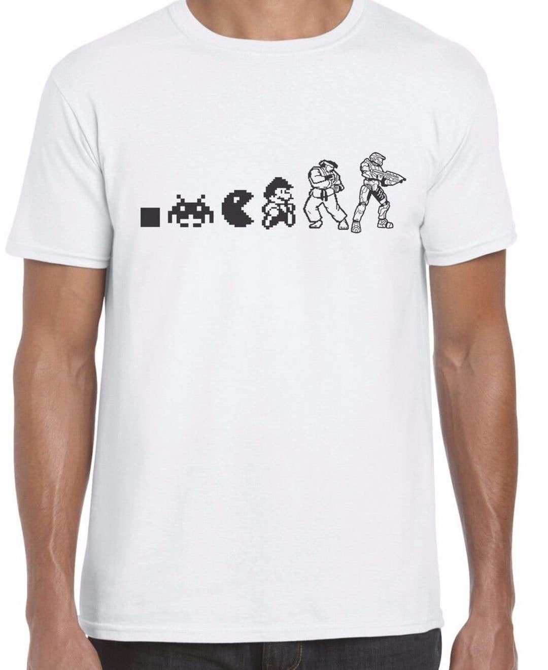 Select Your Weapon Funny Gamer T-Shirt – Retro Video Game Tee With Xbox Controllers