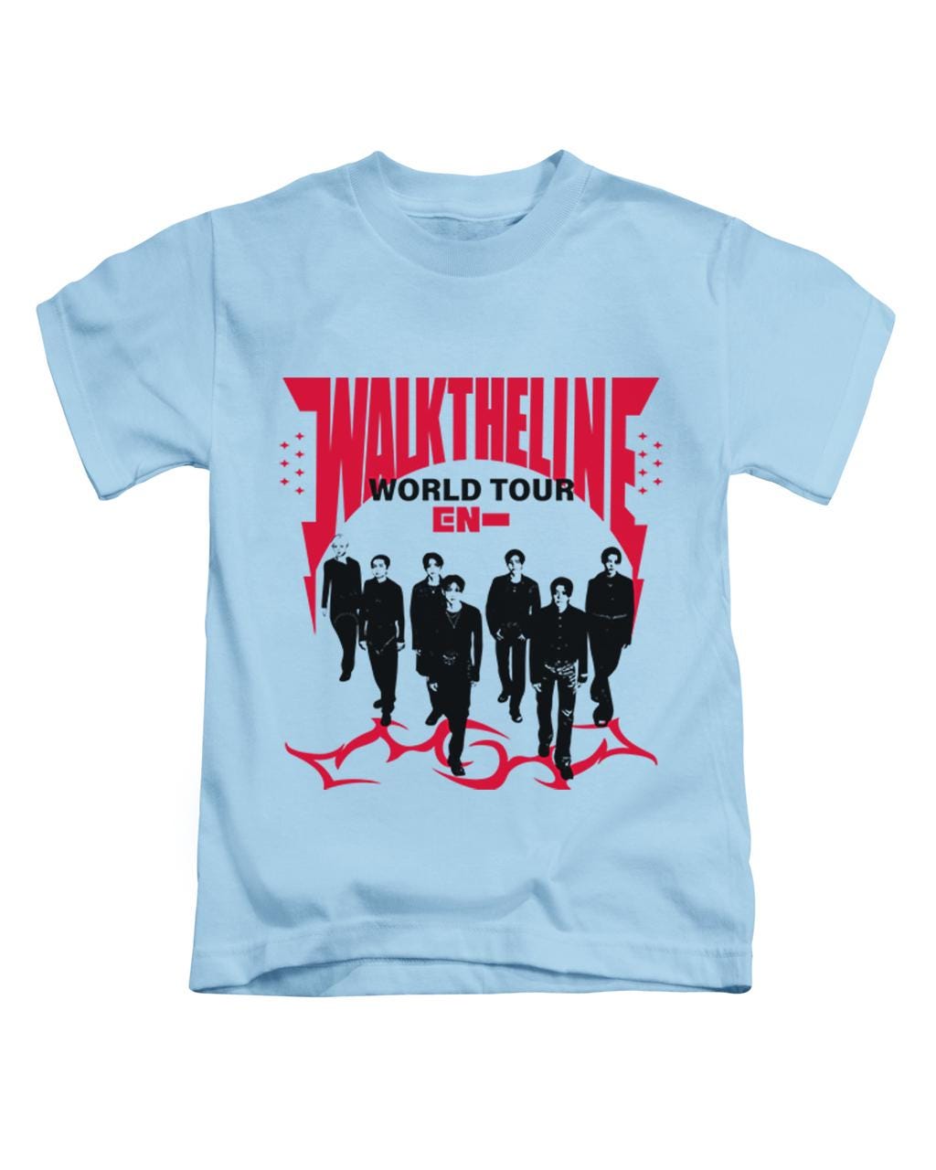 ENHYPEN WALK THE LINE ソウルコン　リンガーTシャツ ENHYPEN WALK THE LINE ソウルコン リンガーTシャツ - メルカリ