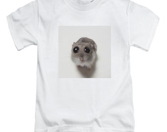 Sad Hamster Adults T-Shirt Funny Viral Meme Tee Top New Gift Hamster