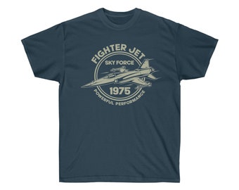 Unisex Jersey Short Sleeve | Retro Jet Fighter F5 Freedom Fighter | Aviation Garment | Vintage Print