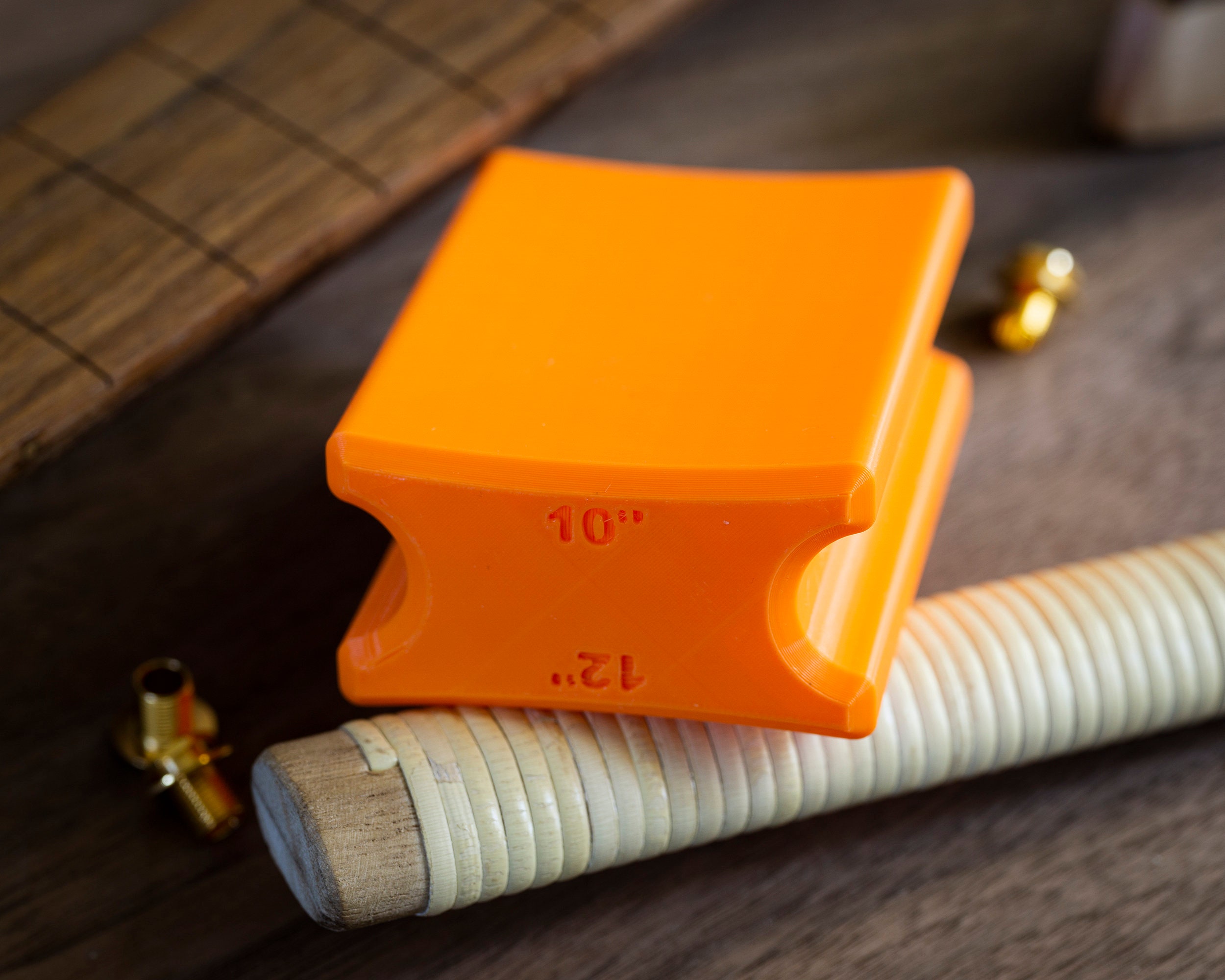 Fretboard Radius Sanding Block for the Accurate Sanding of Radii Into Guitar Fretboards Double