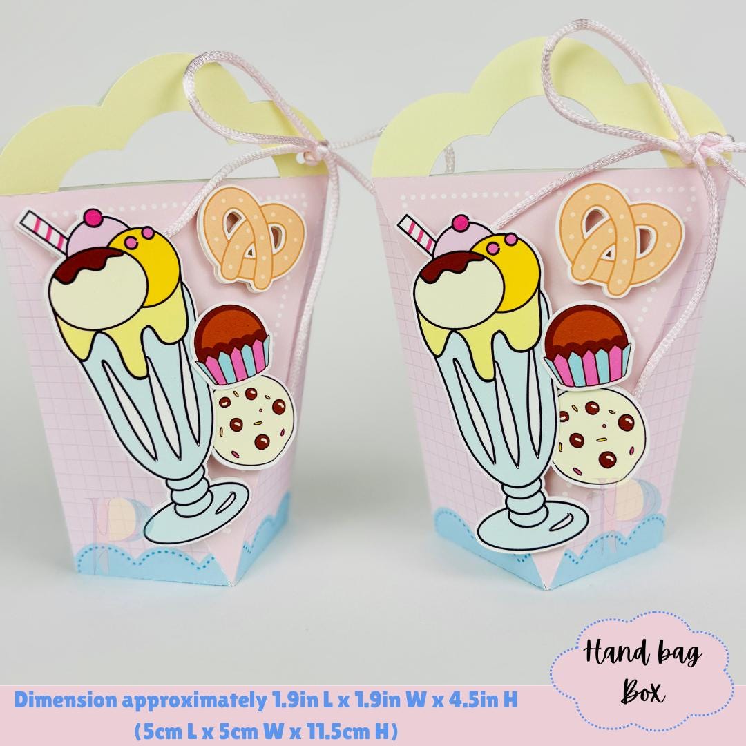 Candyland Favor Box Set of 5