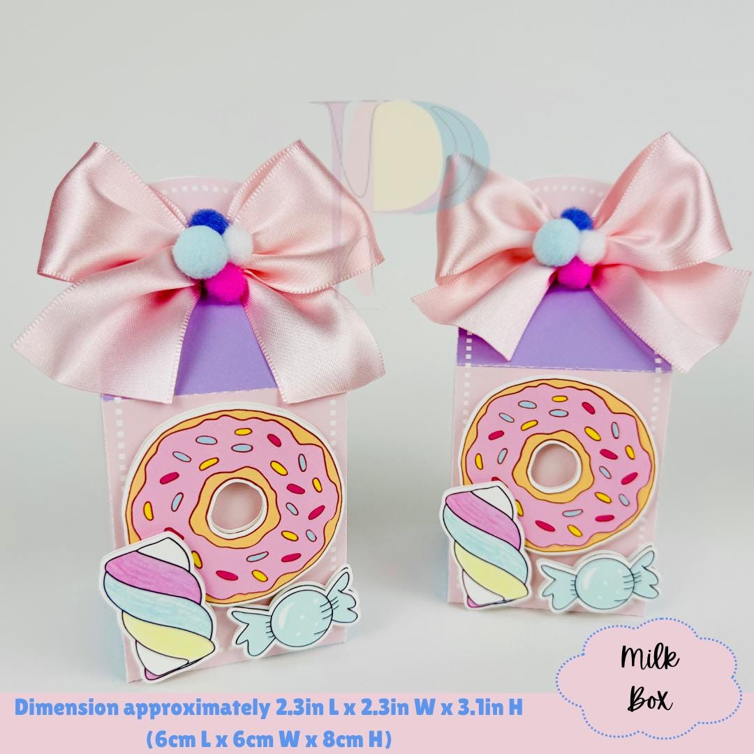 Candyland Favor Box Set of 5