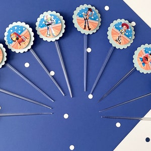 Toy Story Dimensional Cupcake Topper 10pc, 20pc, 30pc