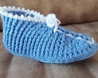 handmade  home slippers, Hand knit Booties stocking