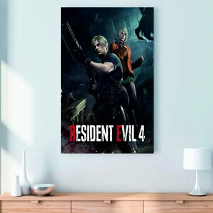 Quadro Pôster Filme Resident Evil 4 Recomeço 60x90