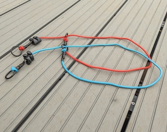 Training slip lead / Grot / French collar- 4mm 750 Paracord/ Coloured/ personalised sizing