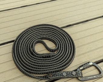 BioThane Supergrip® Lead | Super Grippy lead| DARK BROWN | Waterproof lead | 12mm