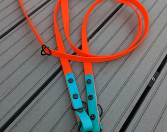 Biothane® double ended adjustable lead | hands free |