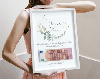 Money gift passed exam Abitur Bachelor Master gift idea boy girl son daughter money gift idea creative Abi school leaving certificate